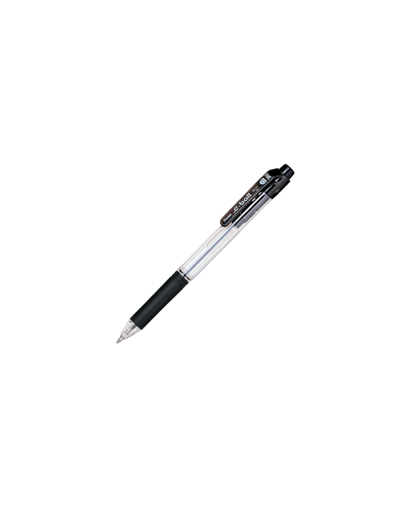 Pentel BK127 E-Ball 0.7mm Retractable Fine Ballpoint Pen with Rubber Grip