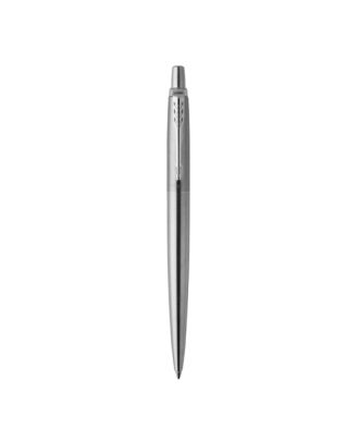 Parker Jotter Core Medium Ballpoint Pen (Black)  - Stainless Steel Chrome Trim GB