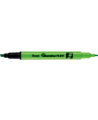 Pentel Illumina Flex Twin Tip Highlighter | 1.0mm & 3.5mm | The Write Choice