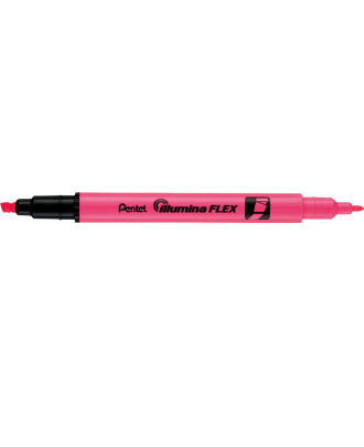 Pentel Illumina Flex Twin Tip Highlighter | 1.0mm & 3.5mm | The Write Choice