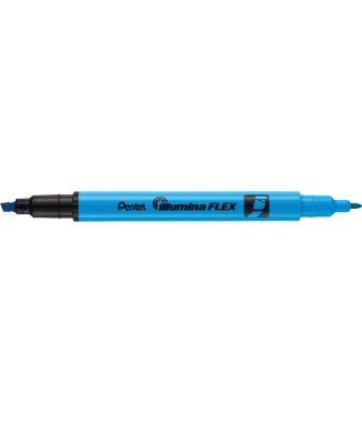 Pentel Illumina Flex Twin Tip Highlighter | 1.0mm & 3.5mm | The Write Choice